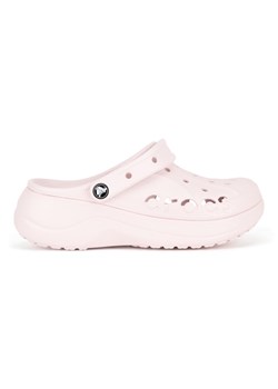 Klapki basenowe Crocs BAYA PLATFORM CLOG 208186-6PI ze sklepu ccc.eu w kategorii Klapki damskie - zdjęcie 178675786