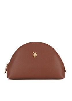 U.S. Polo Assn. Kosmetyczka BIUXT8384WVP Brązowy ze sklepu MODIVO w kategorii Kosmetyczki damskie - zdjęcie 178677525