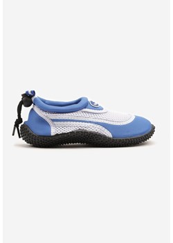 Białe Wsuwane Buty Sportowe z Siateczki do Wody Velselia ze sklepu born2be.pl w kategorii Buty sportowe dziecięce - zdjęcie 178679669