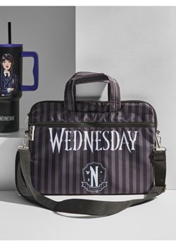 Sinsay - Torba na laptopa Wednesday - czarny ze sklepu Sinsay w kategorii Torby na laptopa - zdjęcie 178682677