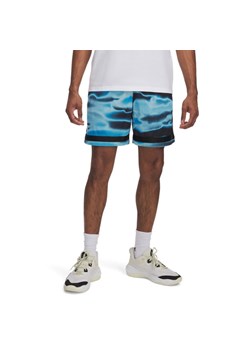 Męskie spodenki do koszykówki Under Armour Curry Statement Short II - niebieskie ze sklepu Sportstylestory.com w kategorii Spodenki męskie - zdjęcie 178683908