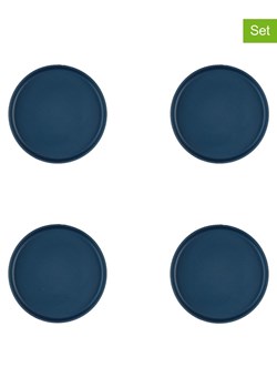 Björn Talerze (4 szt.) "Scandi" w kolorze granatowym do przystawek - Ø 16,5 cm ze sklepu Limango Polska w kategorii Naczynia - zdjęcie 178685198