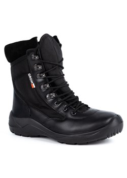Buty taktyczne wojskowe dla ochrony GROM 1138 czarne ze sklepu butyolivier w kategorii Buty zimowe męskie - zdjęcie 178687226