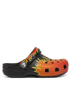 Crocs Klapki Classic Flames Clog K 210993 Pomarańczowy ze sklepu MODIVO w kategorii Klapki dziecięce - zdjęcie 178689865