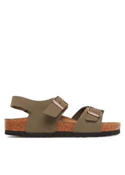 Birkenstock Sandały New York Kids 1029747 D Zielony ze sklepu MODIVO w kategorii Sandały dziecięce - zdjęcie 178690388