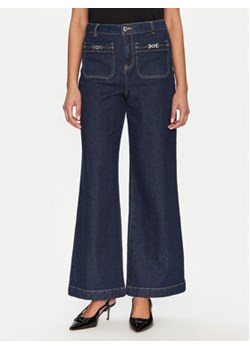 Morgan Jeansy 251-PSOFT Granatowy Wide Leg ze sklepu MODIVO w kategorii Jeansy damskie - zdjęcie 178690589