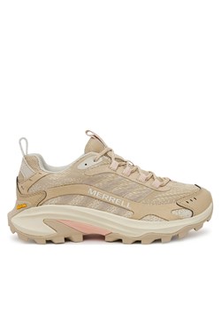 Sneakersy Merrell J037854 Khaki ze sklepu eobuwie.pl w kategorii Buty sportowe damskie - zdjęcie 178692306