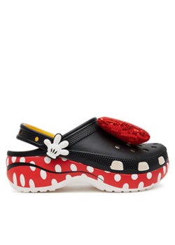 Crocs Klapki Minnie Cls Platform Clg W 209896 Czarny ze sklepu MODIVO w kategorii Klapki damskie - zdjęcie 178692868