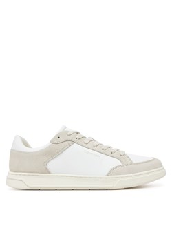 Sneakersy Calvin Klein Low Top Lace Up Repreve Mix HM0HM01802 Biały ze sklepu eobuwie.pl w kategorii Buty sportowe męskie - zdjęcie 178696376