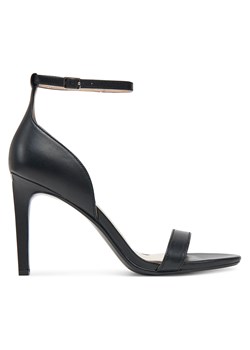 Szpilki Calvin Klein Heel Sandal 90 - Lth HW0HW02337 Czarny ze sklepu eobuwie.pl w kategorii Czółenka - zdjęcie 178696407