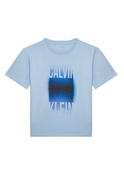 Calvin Klein Jeans T-Shirt Gradient Graphic IB0IB02446 Błękitny Regular Fit ze sklepu MODIVO w kategorii T-shirty chłopięce - zdjęcie 178697665