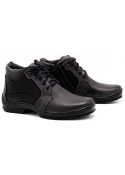 Buty męskie zimowe K9s szary ze sklepu butyolivier w kategorii Buty zimowe męskie - zdjęcie 178699039