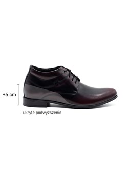Buty męskie podwyższające skórzane +5 cm 300LU kabir ze sklepu butyolivier w kategorii Buty zimowe męskie - zdjęcie 178699047