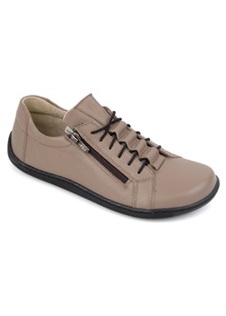 Buty minimalistyczne barefoot skórzane damskie 1242 ciemny beż - id: 8977n - marki Olivier - 178701128 Buty minimalistyczne barefoot skórzane damskie 1242 ciemny beż ze sklepu butyolivier w kategorii Półbuty damskie - zdjęcie 178701128