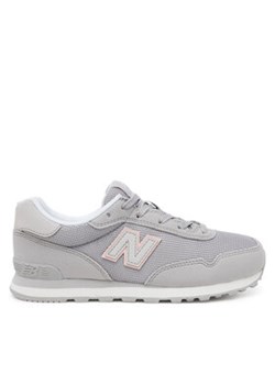 New Balance Sneakersy GC515PNK Szary ze sklepu MODIVO w kategorii Buty sportowe dziecięce - zdjęcie 178707219