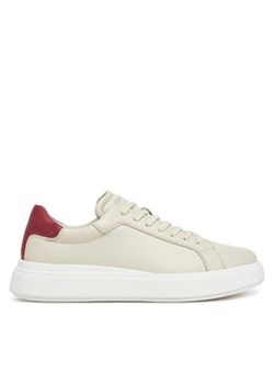 Calvin Klein Sneakersy HM0HM01016 Beżowy ze sklepu MODIVO w kategorii Buty sportowe męskie - zdjęcie 178707309