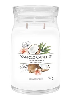 Yankee Candle Świeca zapachowa - Coconut Beach - 567 g ze sklepu Limango Polska w kategorii Świece i dyfuzory - zdjęcie 178707955