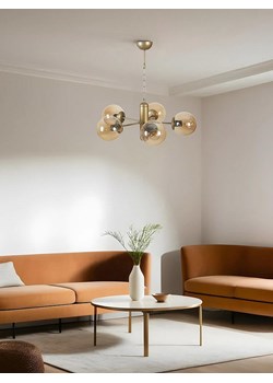 Opviq Lampa sufitowa "Bankok" w kolorze złotym - 45 x 70 cm ze sklepu Limango Polska w kategorii Oświetlenie - zdjęcie 178708128