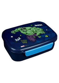 Avengers Śniadaniówka &quot;Avengers&quot; w kolorze granatowym - 18 x 13,5 x 6 cm ze sklepu Limango Polska w kategorii Naczynia dziecięce - zdjęcie 178708316