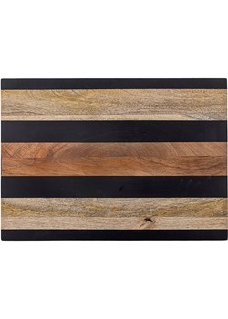 Bloomingville Deska do krojenia &quot;Yasu&quot; w kolorze jasnobrążowo-czarnym - 42,5 x 1,5 x 30,5 cm ze sklepu Limango Polska w kategorii Deski - zdjęcie 178708516