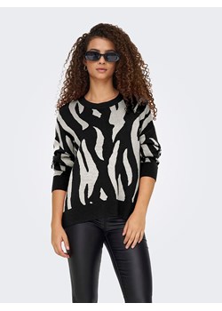 ONLY Sweter w kolorze czarno-szarym ze sklepu Limango Polska w kategorii Swetry damskie - zdjęcie 178708605