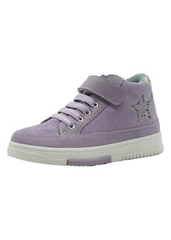 lamino Skórzane sneakersy w kolorze fioletowym ze sklepu Limango Polska w kategorii Buty zimowe dziecięce - zdjęcie 178708839