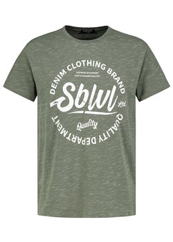 Sublevel Koszulka w kolorze zielonym ze sklepu Limango Polska w kategorii T-shirty męskie - zdjęcie 178709477