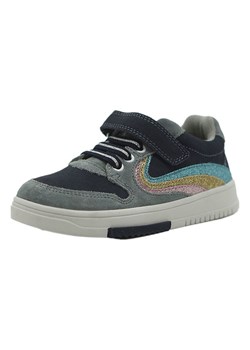 lamino Skórzane sneakersy w kolorze granatowo-błękitnym ze sklepu Limango Polska w kategorii Buty sportowe dziecięce - zdjęcie 178711087