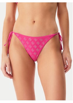 Guess Dół od bikini E5GO11 MC040 Różowy ze sklepu MODIVO w kategorii Stroje kąpielowe - zdjęcie 178713819