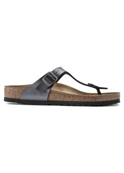 Japonki Birkenstock unisex Gizeh Bs 1021428 niebieskie ze sklepu ButyModne.pl w kategorii Klapki damskie - zdjęcie 178713957