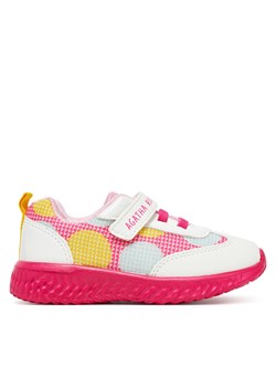 Sneakersy Agatha Ruiz de la Prada 252920 S Biały ze sklepu eobuwie.pl w kategorii Buty sportowe dziecięce - zdjęcie 178715049