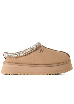 Buty Ugg Tazz 1122553-SAN - beżowe ze sklepu streetstyle24.pl w kategorii Kapcie damskie - zdjęcie 178715209