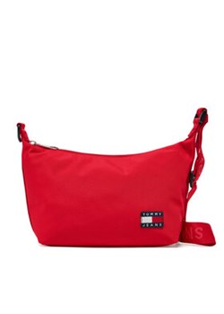 Tommy Jeans Torebka Tjw Ess Daily Shoulder Bag AW0AW17287 Czerwony ze sklepu MODIVO w kategorii Listonoszki - zdjęcie 178715466