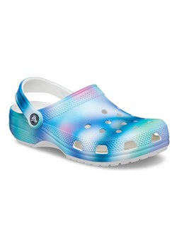 Crocs Chodaki &quot;Classic Solarized&quot; w kolorze białym ze wzorem ze sklepu Limango Polska w kategorii Klapki damskie - zdjęcie 178718655