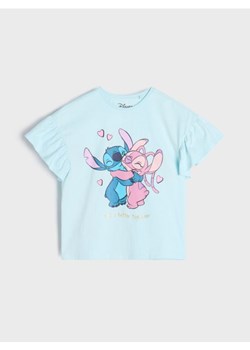 Sinsay - Koszulka Stitch - fioletowy ze sklepu Sinsay w kategorii Bluzki dziewczęce - zdjęcie 178729347