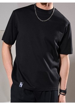 Sinsay - Bluza z krótkim rękawem - czarny ze sklepu Sinsay w kategorii T-shirty męskie - zdjęcie 178729449