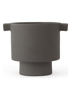 OYOY living design Doniczka &quot;Inka Kana&quot; w kolorze szarym - wys. 10,5 x Ø 10,5 cm ze sklepu Limango Polska w kategorii Doniczki i osłonki - zdjęcie 178731869