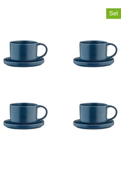Björn Filiżanki (4 szt.) "Scandi" w kolorze granatowym - 150 ml ze sklepu Limango Polska w kategorii Dzbanki i zaparzacze - zdjęcie 178733138