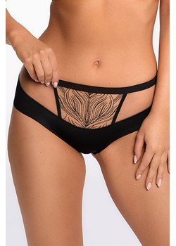 Figi Bella Misteria 52-112 Czarująca Pełnia czarno-beżowy ze sklepu kontri.pl w kategorii Majtki damskie - zdjęcie 178734056