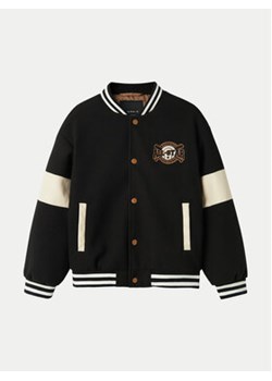 NAME IT Kurtka bomber Mikado 13237599 Czarny Regular Fit ze sklepu MODIVO w kategorii Kurtki chłopięce - zdjęcie 178736378