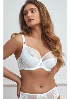 Biustonosz koronkowy semi-soft w kolorze białym Emilia K37, Kolor biały, Rozmiar 70G, Dalia ze sklepu Intymna w kategorii Biustonosze - zdjęcie 178737768