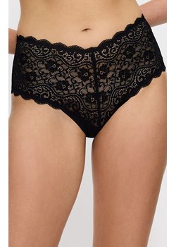 Triumph koronkowe figi damskie Amourette Maxi 10210675-0004, Kolor czarny, Rozmiar 36, Triumph ze sklepu Intymna w kategorii Majtki damskie - zdjęcie 178737909