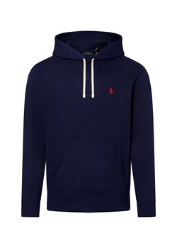 Polo Ralph Lauren Męski sweter z kapturem Mężczyźni granatowy jednolity ze sklepu vangraaf w kategorii Bluzy męskie - zdjęcie 178738565