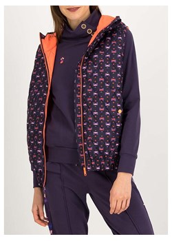 Blutsgeschwister Kamizelka pikowana w kolorze fioletowo-pomarańczowym ze sklepu Limango Polska w kategorii Kamizelki damskie - zdjęcie 178742128