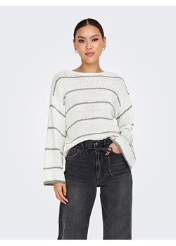 ONLY Sweter w kolorze białym ze sklepu Limango Polska w kategorii Swetry damskie - zdjęcie 178742286