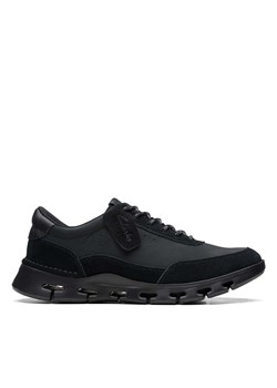 Clarks Skórzane sneakersy &quot;Nature X One&quot; w kolorze czarnym ze sklepu Limango Polska w kategorii Buty sportowe męskie - zdjęcie 178749349