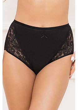 Wysokie figi Italian Fashion Wiktoria maxi czarny ze sklepu kontri.pl w kategorii Majtki damskie - zdjęcie 178752076