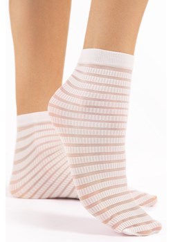 Skarpetki Fiore Izzy 20 DEN G1182 off white ze sklepu kontri.pl w kategorii Skarpetki damskie - zdjęcie 178752758