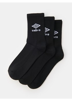 Sinsay - Skarpetki 3 pack Umbro - czarny ze sklepu Sinsay w kategorii Skarpetki męskie - zdjęcie 178755186