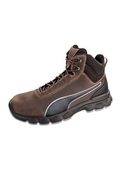 Buty Puma Cordur Brown Mid M MLI-S14B9 ciemno brązowy brązowe ze sklepu ButyModne.pl w kategorii Buty sportowe męskie - zdjęcie 178756268